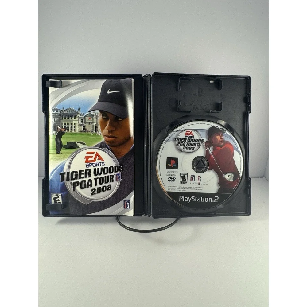PS2‎ PlayStation 2 Video Game EA Sports Tiger Woods PGA Tour 2003 - with Manual